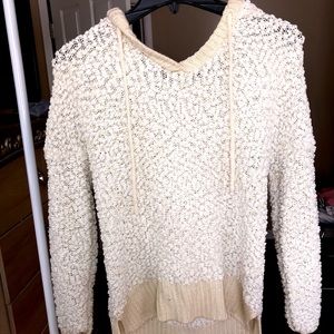 Fluffy Winter sweater with Hood